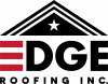 EDGE LOGO RED E BLK